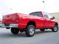 2006 Flame Red Dodge Ram 2500 ST Quad Cab 4x4  photo #7