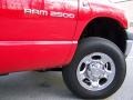 2006 Flame Red Dodge Ram 2500 ST Quad Cab 4x4  photo #9