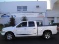 2007 Bright White Dodge Ram 2500 ST Quad Cab  photo #1