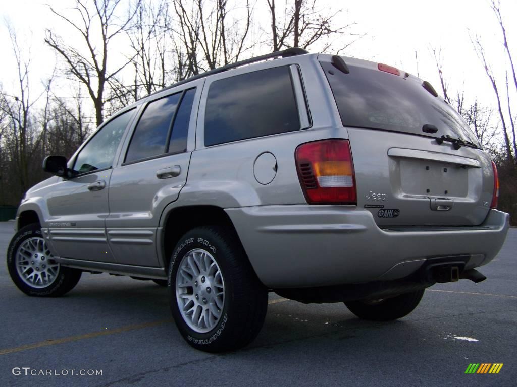 2003 Grand Cherokee Limited 4x4 - Light Pewter Metallic / Dark Slate Gray photo #4