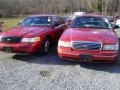 1998 Toreador Red Metallic Ford Crown Victoria Police Interceptor  photo #15