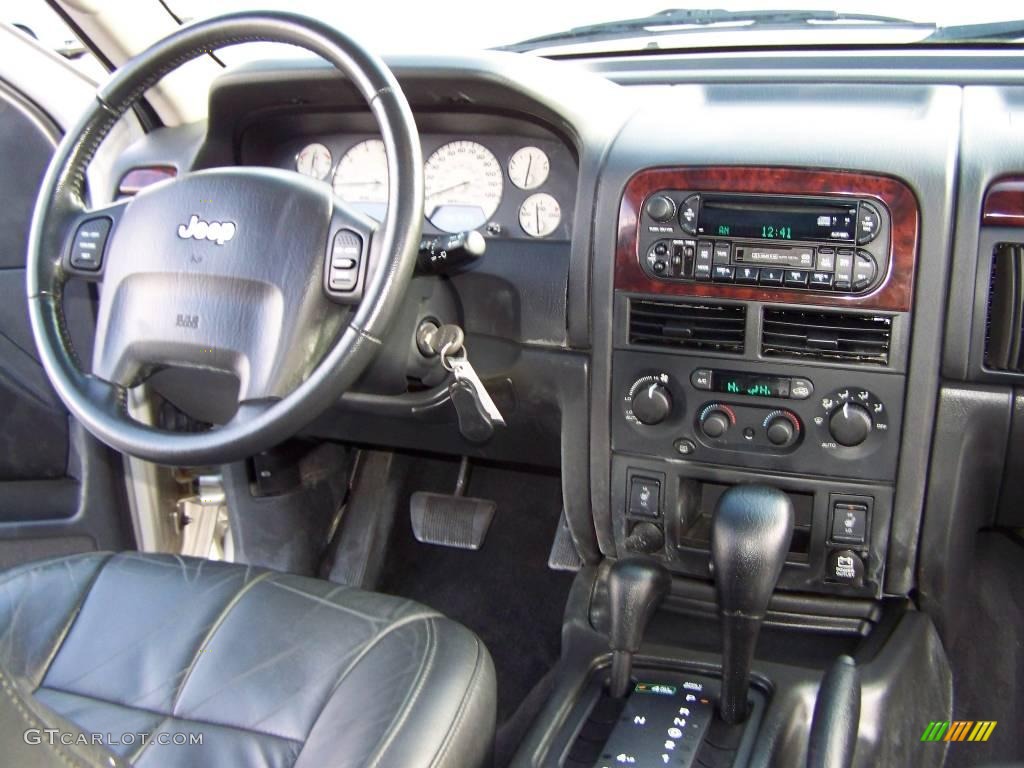 2003 Grand Cherokee Limited 4x4 - Light Pewter Metallic / Dark Slate Gray photo #16