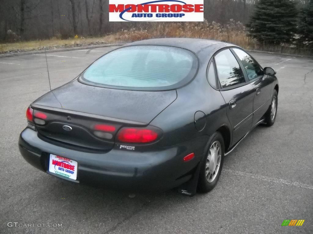 1998 Taurus SE - Dark Green Satin Metallic / Medium Graphite photo #3