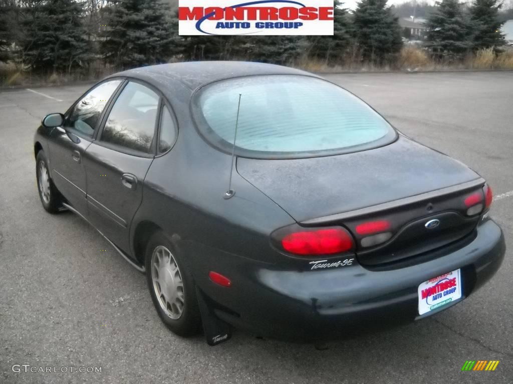 1998 Taurus SE - Dark Green Satin Metallic / Medium Graphite photo #5