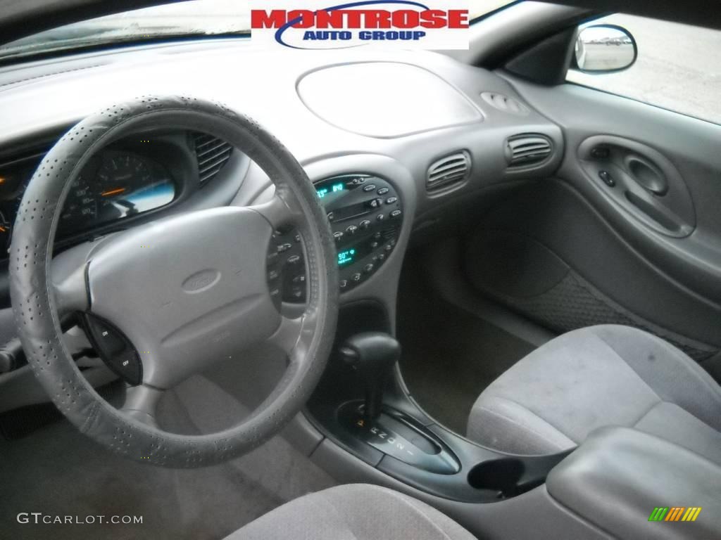 1998 Taurus SE - Dark Green Satin Metallic / Medium Graphite photo #9
