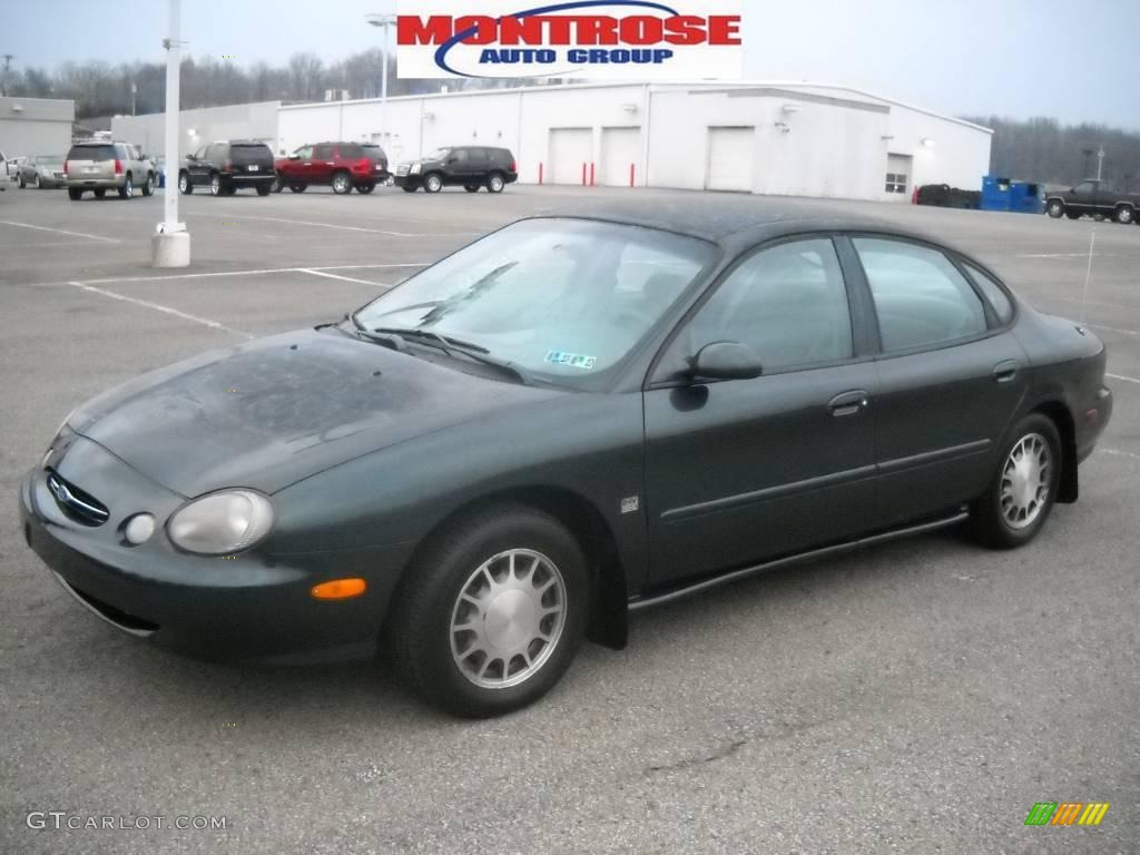 1998 Taurus SE - Dark Green Satin Metallic / Medium Graphite photo #20