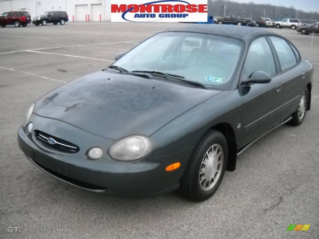 1998 Taurus SE - Dark Green Satin Metallic / Medium Graphite photo #21