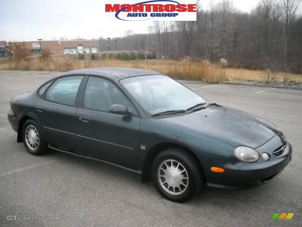 1998 Taurus SE - Dark Green Satin Metallic / Medium Graphite photo #24
