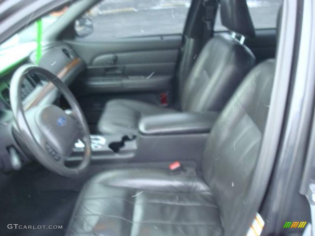 2004 Crown Victoria LX - Midnight Grey Metallic / Dark Charcoal photo #10