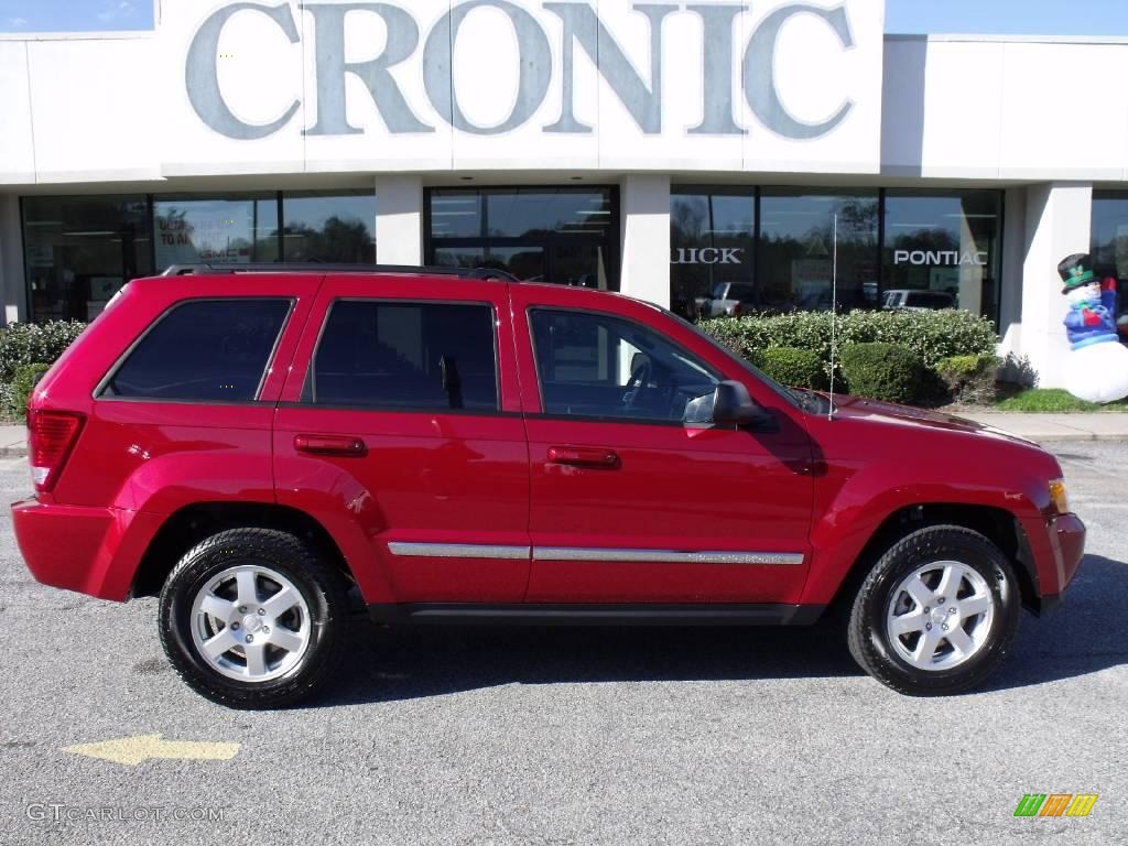 2010 Grand Cherokee Laredo - Inferno Red Crystal Pearl / Dark Slate Gray photo #1