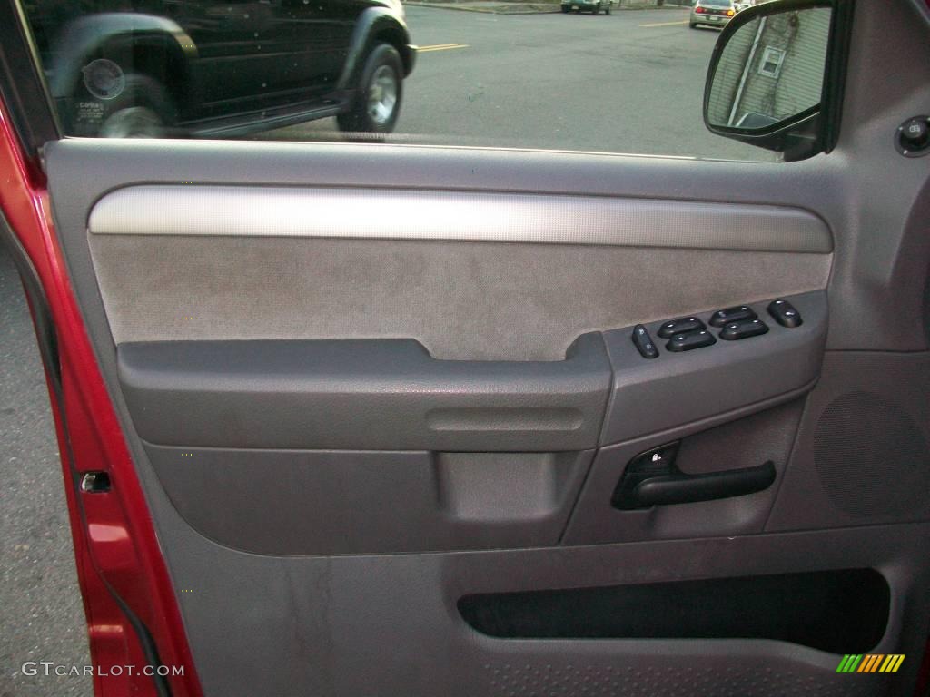 2004 Explorer XLT 4x4 - Redfire Metallic / Graphite photo #14