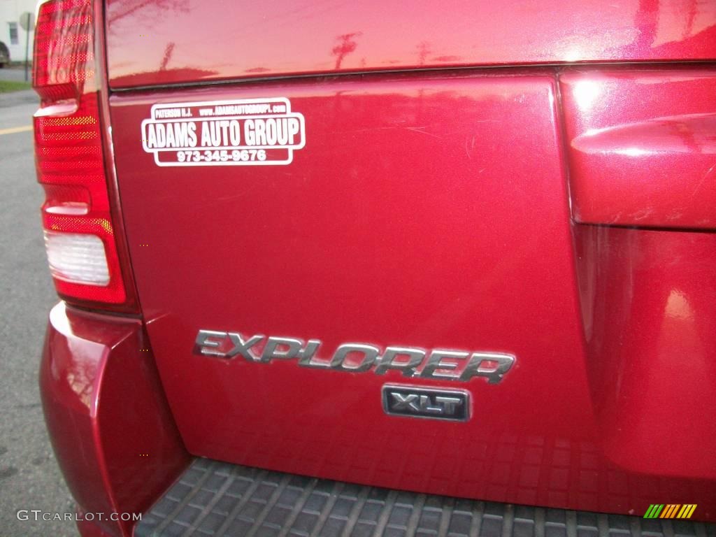 2004 Explorer XLT 4x4 - Redfire Metallic / Graphite photo #18