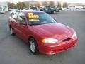 1999 Cherry Red Hyundai Accent GS Coupe  photo #4