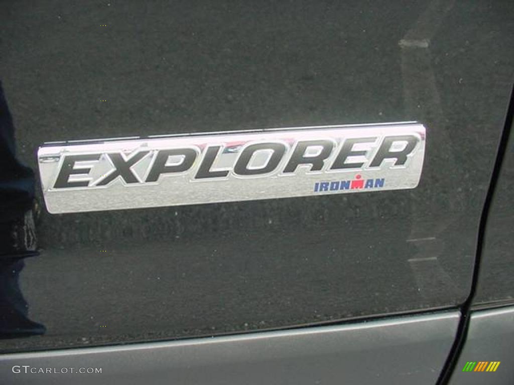 2007 Explorer XLT Ironman Edition 4x4 - Black / Black/Stone photo #12