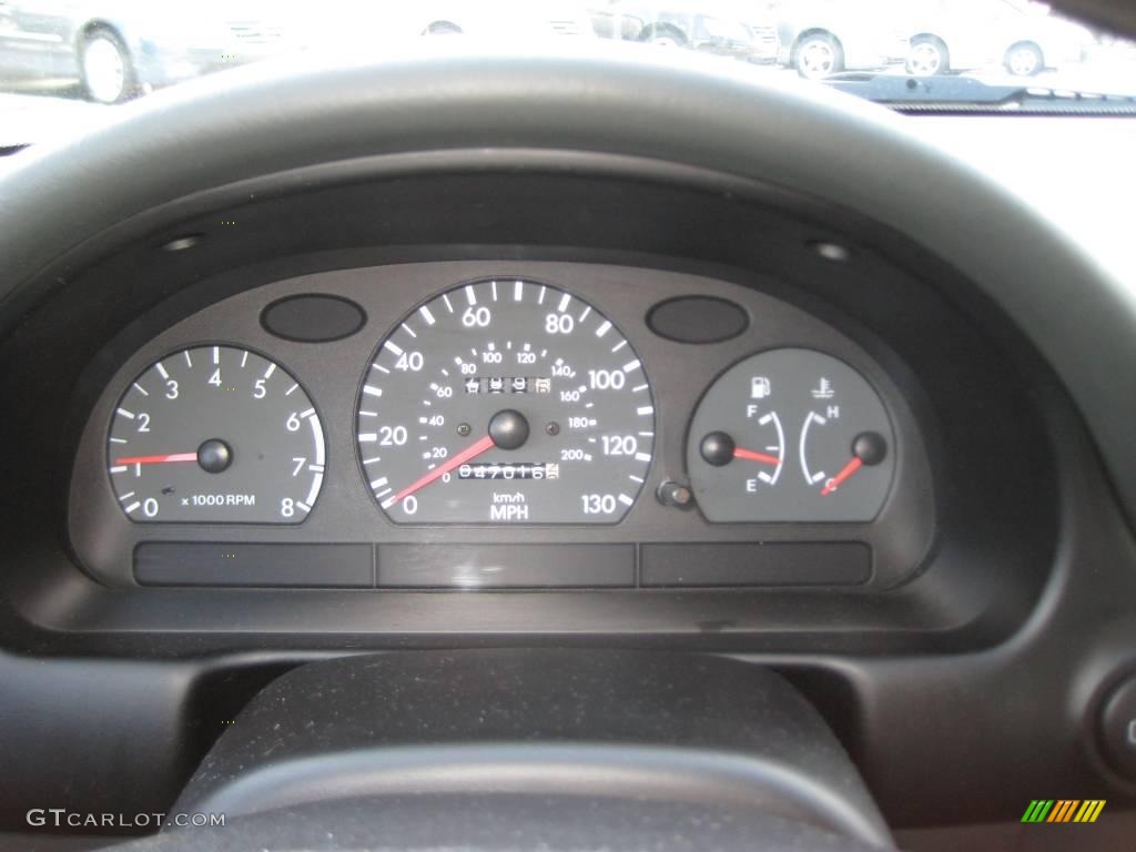 1999 Accent GS Coupe - Cherry Red / Gray photo #14