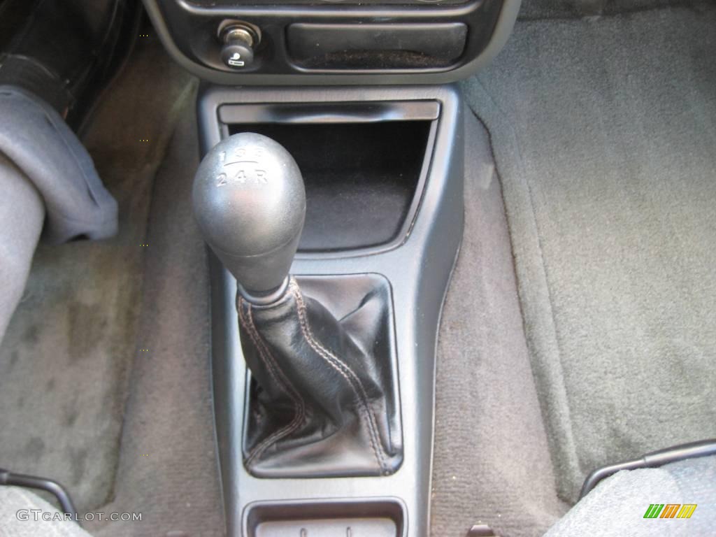 1999 Accent GS Coupe - Cherry Red / Gray photo #17