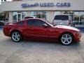 2008 Dark Candy Apple Red Ford Mustang Racecraft 420S Supercharged Coupe  photo #1