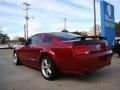 2008 Dark Candy Apple Red Ford Mustang Racecraft 420S Supercharged Coupe  photo #6