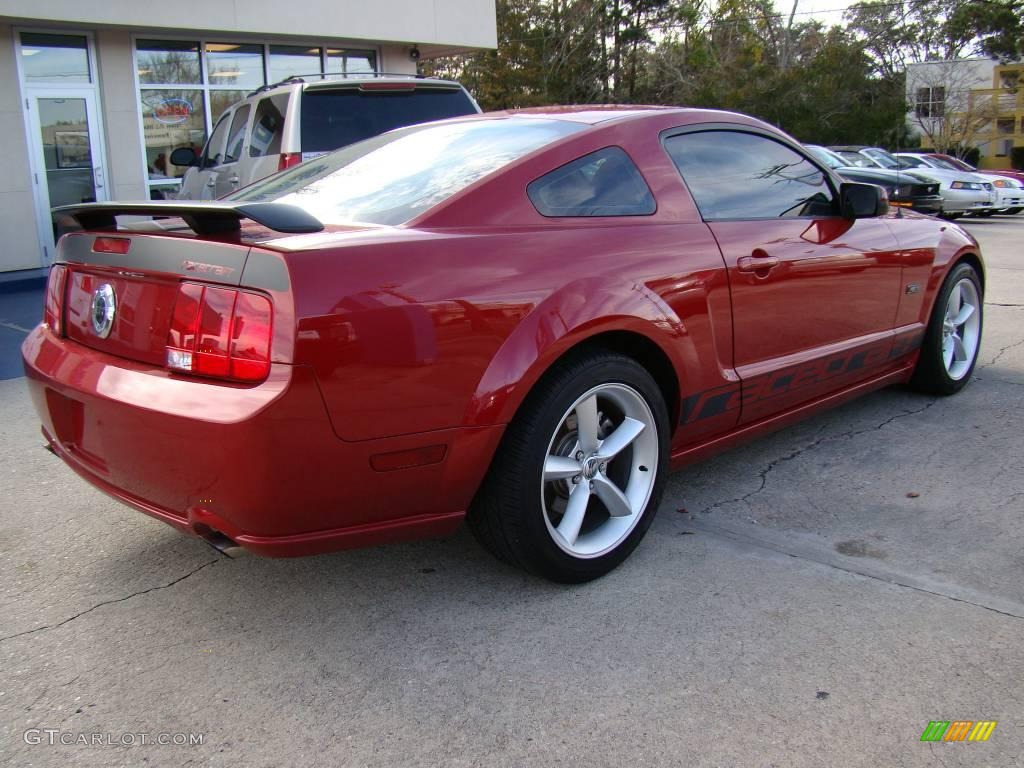2008 Mustang Racecraft 420S Supercharged Coupe - Dark Candy Apple Red / Dark Charcoal photo #8