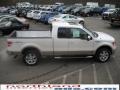 White Platinum Metallic Tri Coat - F150 Lariat SuperCab 4x4 Photo No. 5