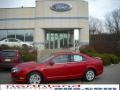 2010 Sangria Red Metallic Ford Fusion SE V6  photo #1
