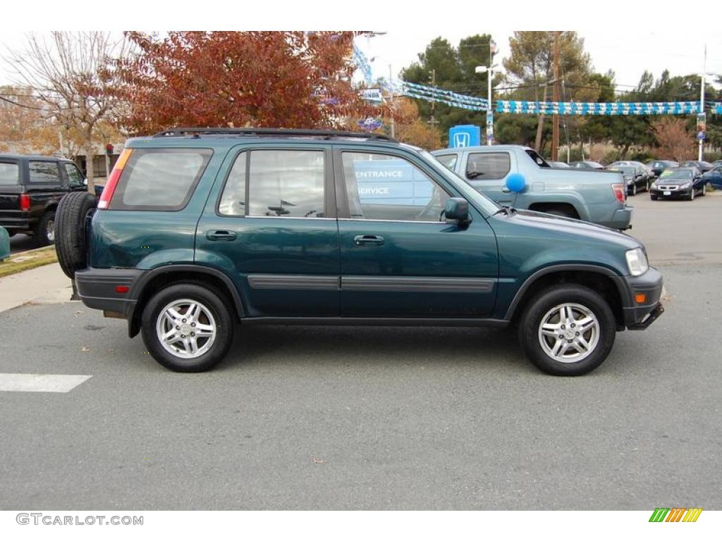 1998 Cypress Green Pearl Honda CRV EX 4WD 23072119 Photo 2 Car Color Galleries