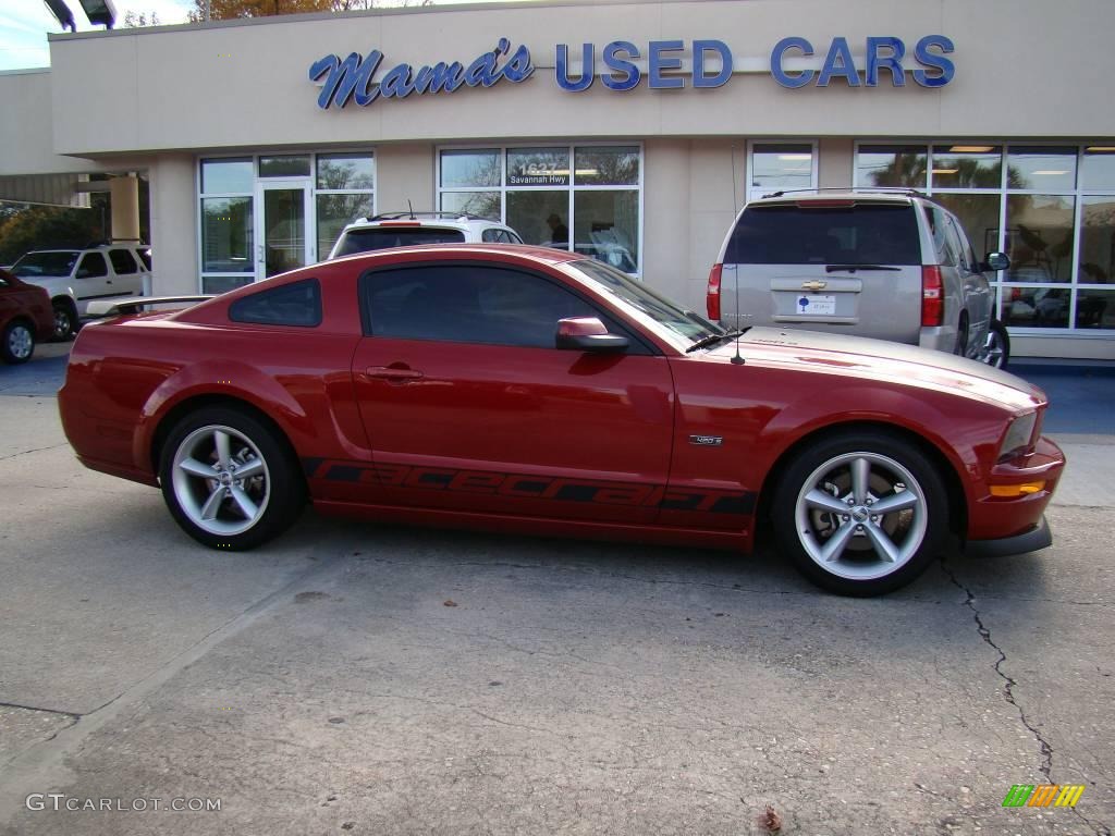 2008 Mustang Racecraft 420S Supercharged Coupe - Dark Candy Apple Red / Dark Charcoal photo #40