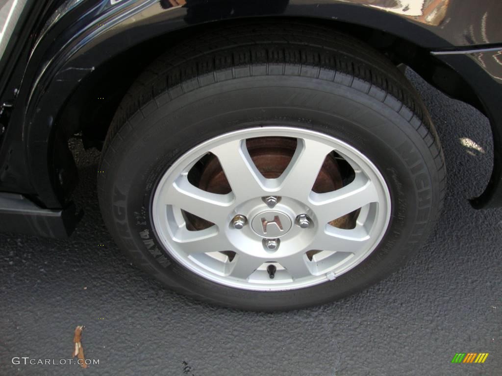 2002 Accord SE Sedan - Nighthawk Black Pearl / Quartz Gray photo #27