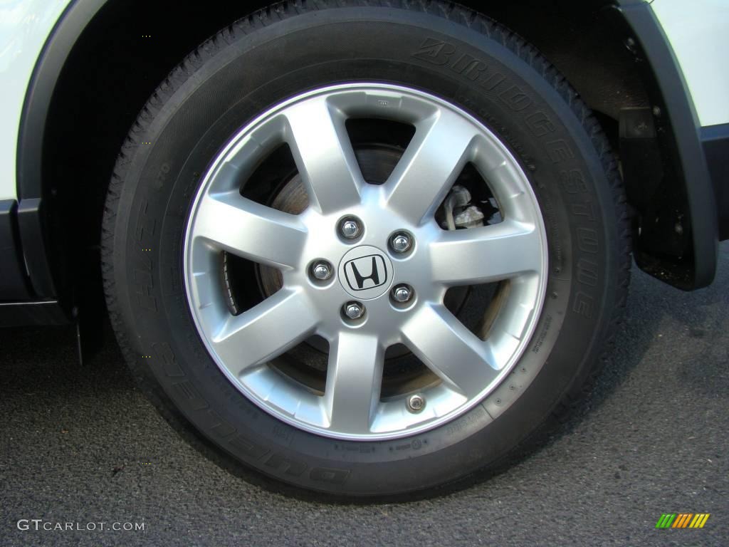 2008 CR-V EX-L 4WD - Taffeta White / Gray photo #6