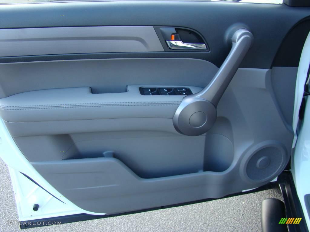 2008 CR-V EX-L 4WD - Taffeta White / Gray photo #7