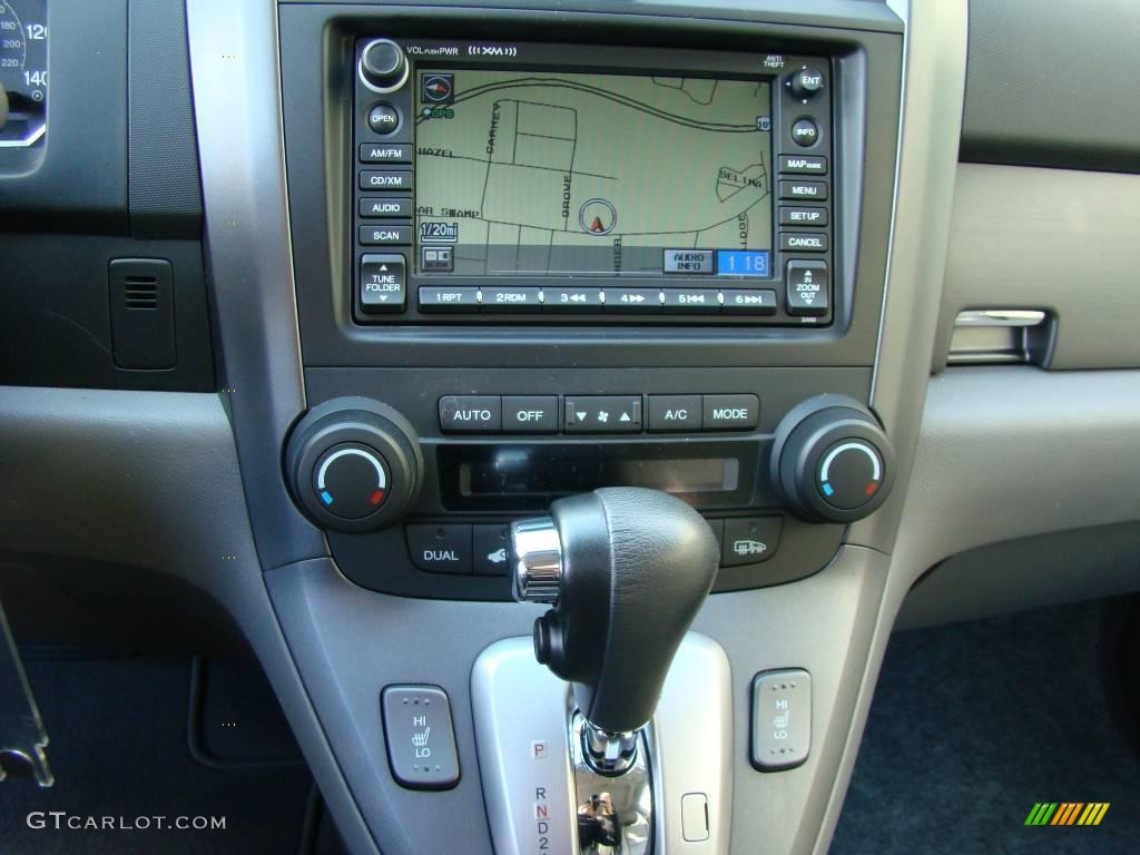 2008 CR-V EX-L 4WD - Taffeta White / Gray photo #13