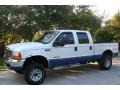 Oxford White - F250 Super Duty XLT Crew Cab 4x4 Photo No. 2