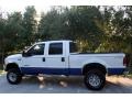 Oxford White - F250 Super Duty XLT Crew Cab 4x4 Photo No. 4