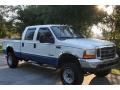 Oxford White - F250 Super Duty XLT Crew Cab 4x4 Photo No. 11