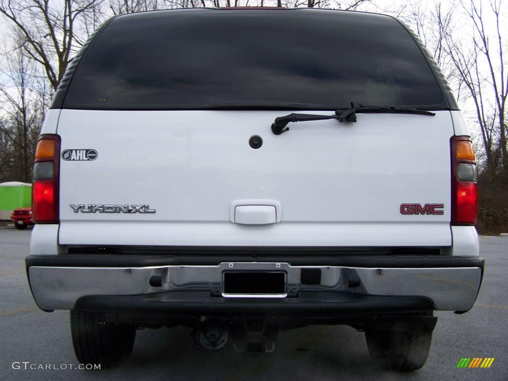 2003 Yukon XL SLT 4x4 - Summit White / Neutral/Shale photo #6