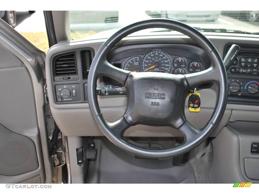 2001 Sierra 1500 SLT Extended Cab - Pewter Metallic / Neutral photo #20