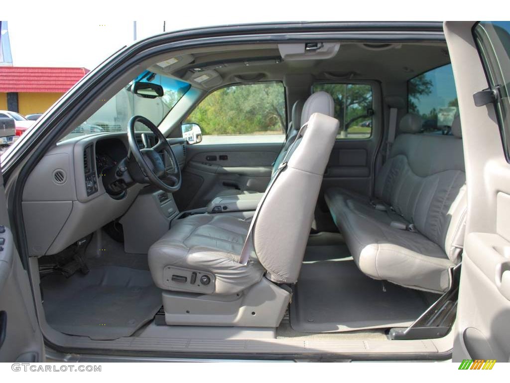 2001 Sierra 1500 SLT Extended Cab - Pewter Metallic / Neutral photo #24