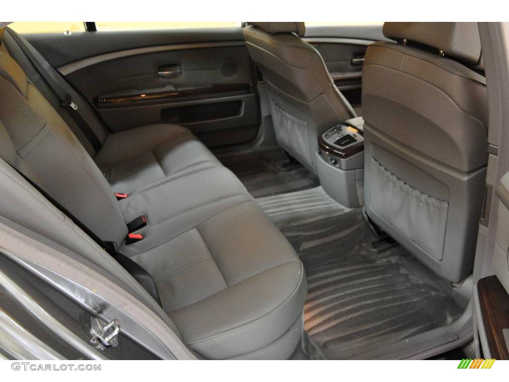 2003 7 Series 745Li Sedan - Titanium Grey Metallic / Basalt Grey/Flannel Grey photo #18