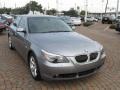 2007 Silver Grey Metallic BMW 5 Series 525i Sedan  photo #8