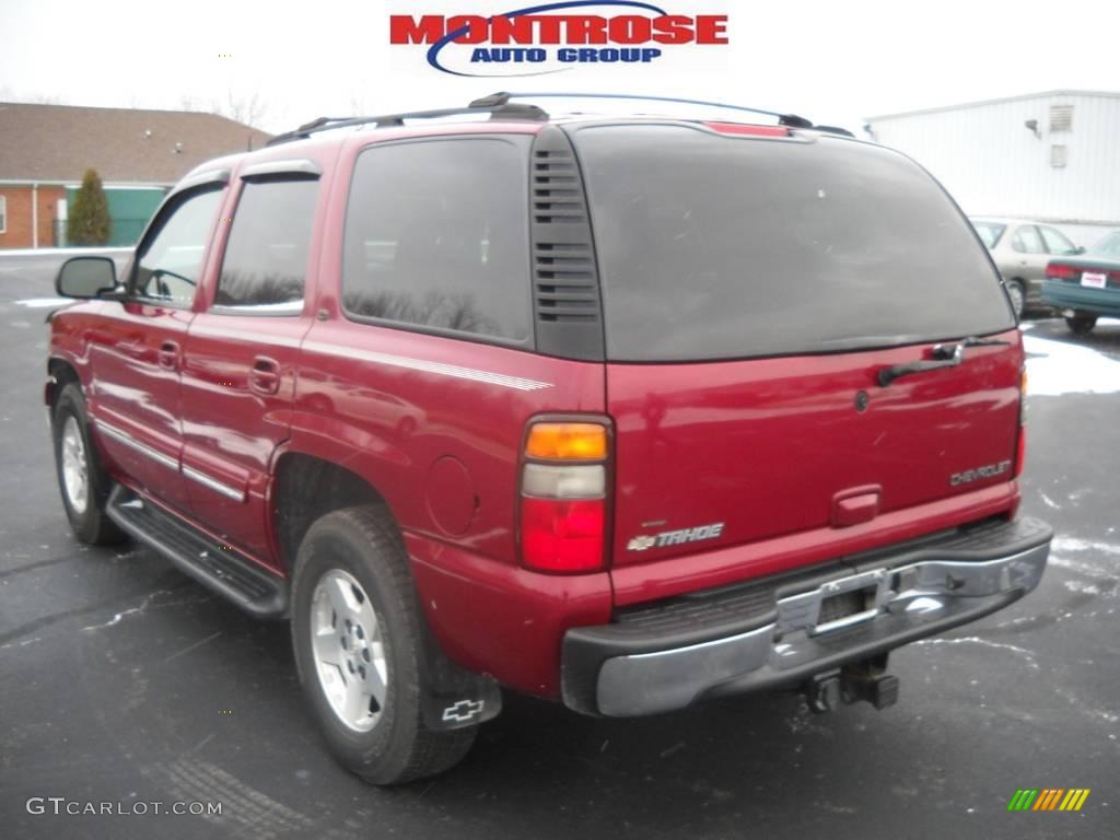 2004 Tahoe LT 4x4 - Sport Red Metallic / Gray/Dark Charcoal photo #5