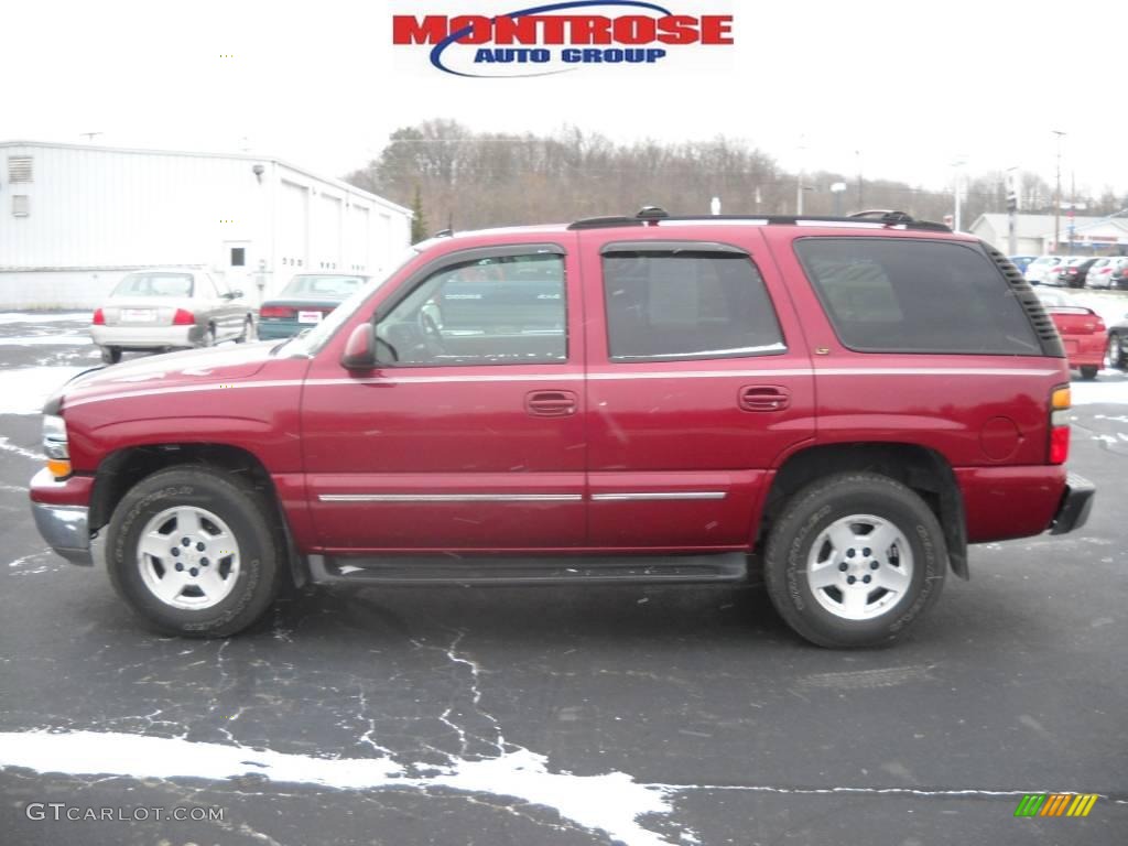 2004 Tahoe LT 4x4 - Sport Red Metallic / Gray/Dark Charcoal photo #7