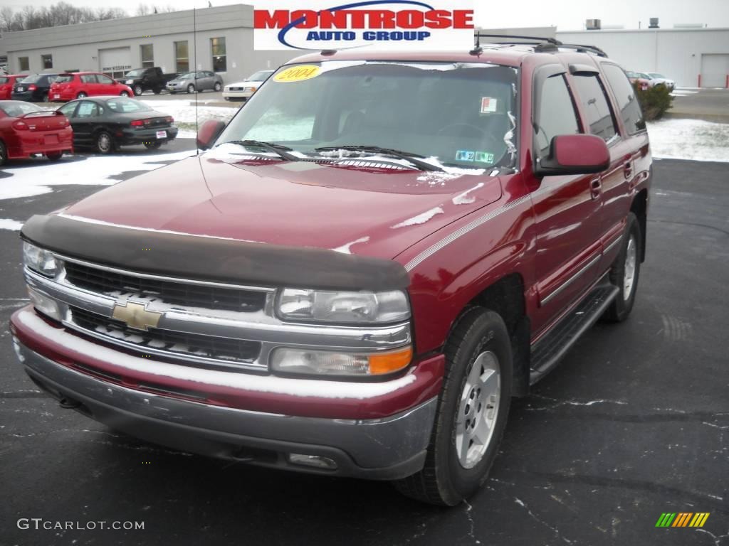 2004 Tahoe LT 4x4 - Sport Red Metallic / Gray/Dark Charcoal photo #21