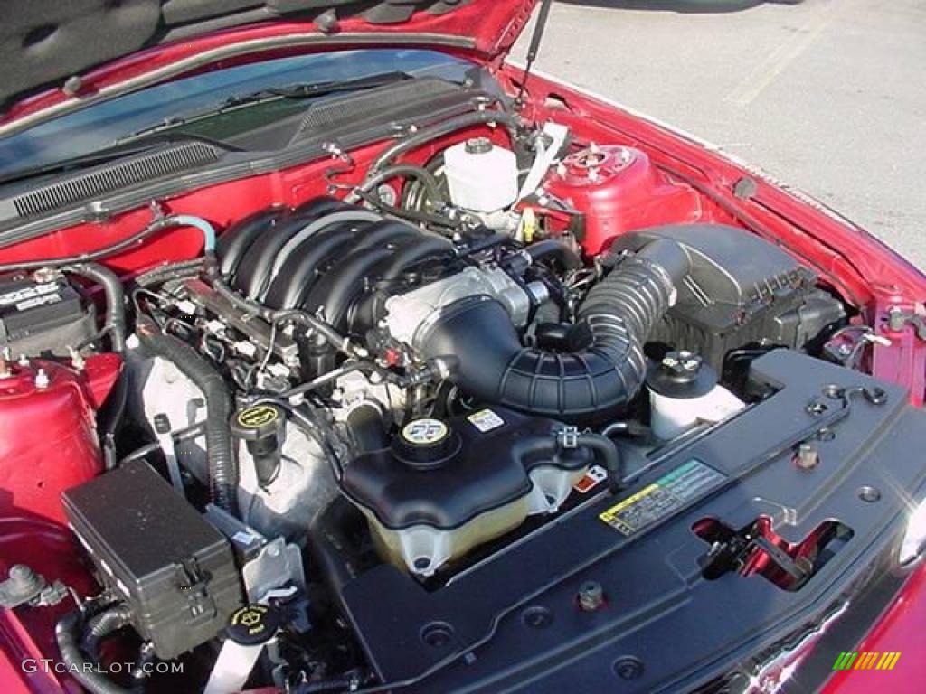 2006 Mustang GT Premium Coupe - Redfire Metallic / Light Parchment photo #13