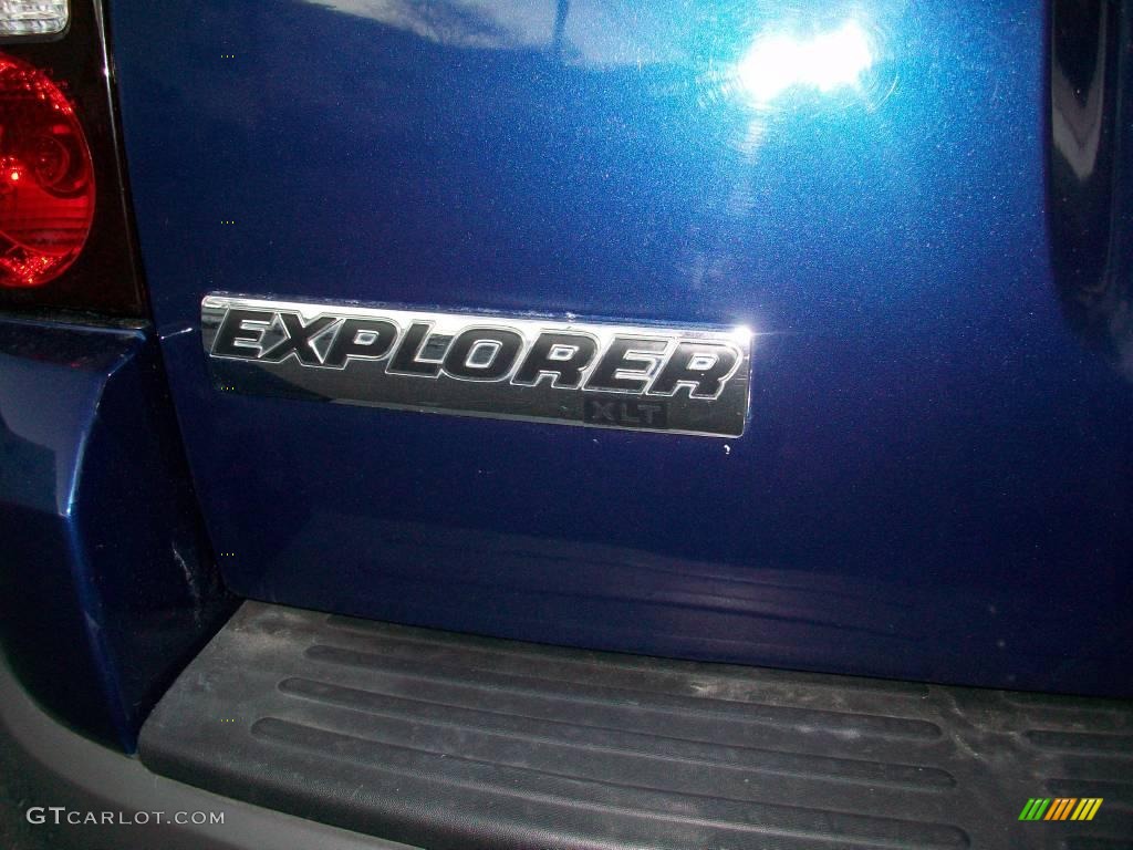 2006 Explorer XLT 4x4 - Dark Blue Pearl Metallic / Stone photo #22