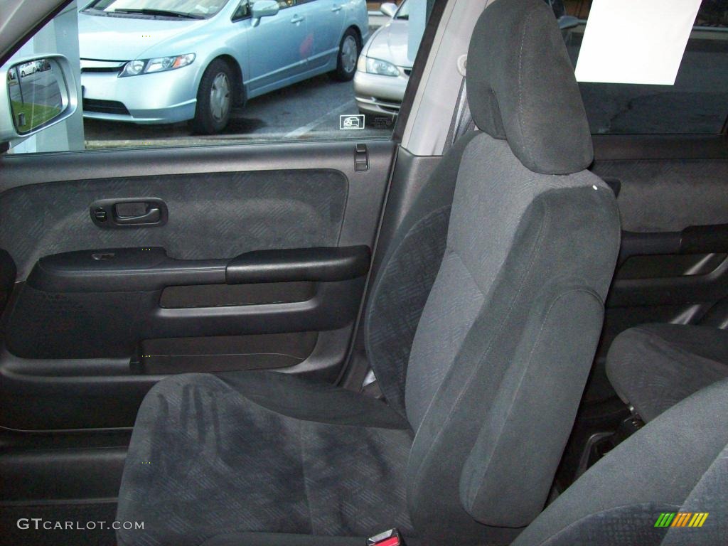 2005 CR-V EX 4WD - Satin Silver Metallic / Black photo #9