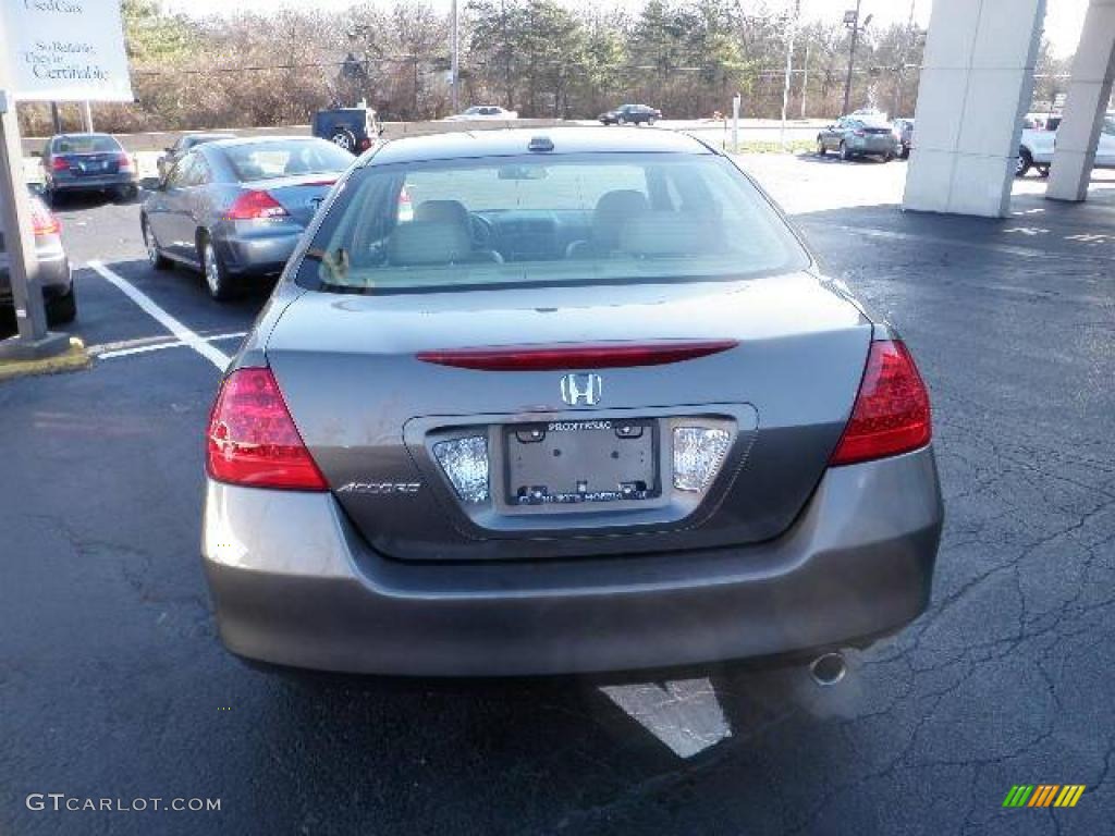 2007 Accord EX-L Sedan - Carbon Bronze Pearl / Ivory photo #5