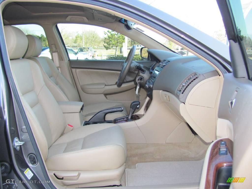 2007 Accord EX-L Sedan - Carbon Bronze Pearl / Ivory photo #10