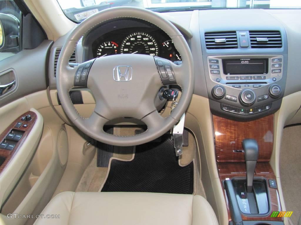 2007 Accord EX-L Sedan - Carbon Bronze Pearl / Ivory photo #14