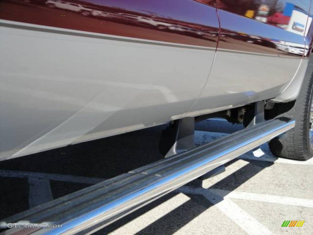 2007 F250 Super Duty XLT Crew Cab 4x4 - Dark Toreador Red Metallic / Medium Flint photo #13