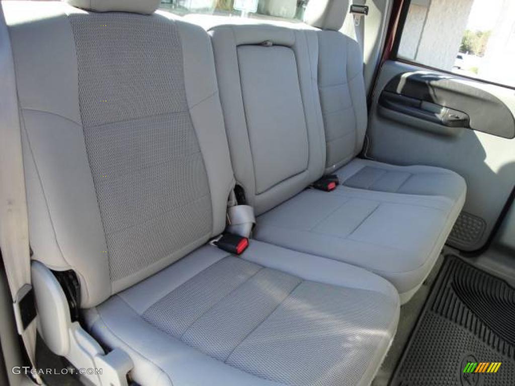 2007 F250 Super Duty XLT Crew Cab 4x4 - Dark Toreador Red Metallic / Medium Flint photo #20